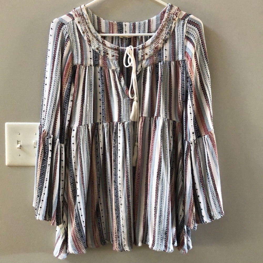 Altar’d State Flowy Colorful Top